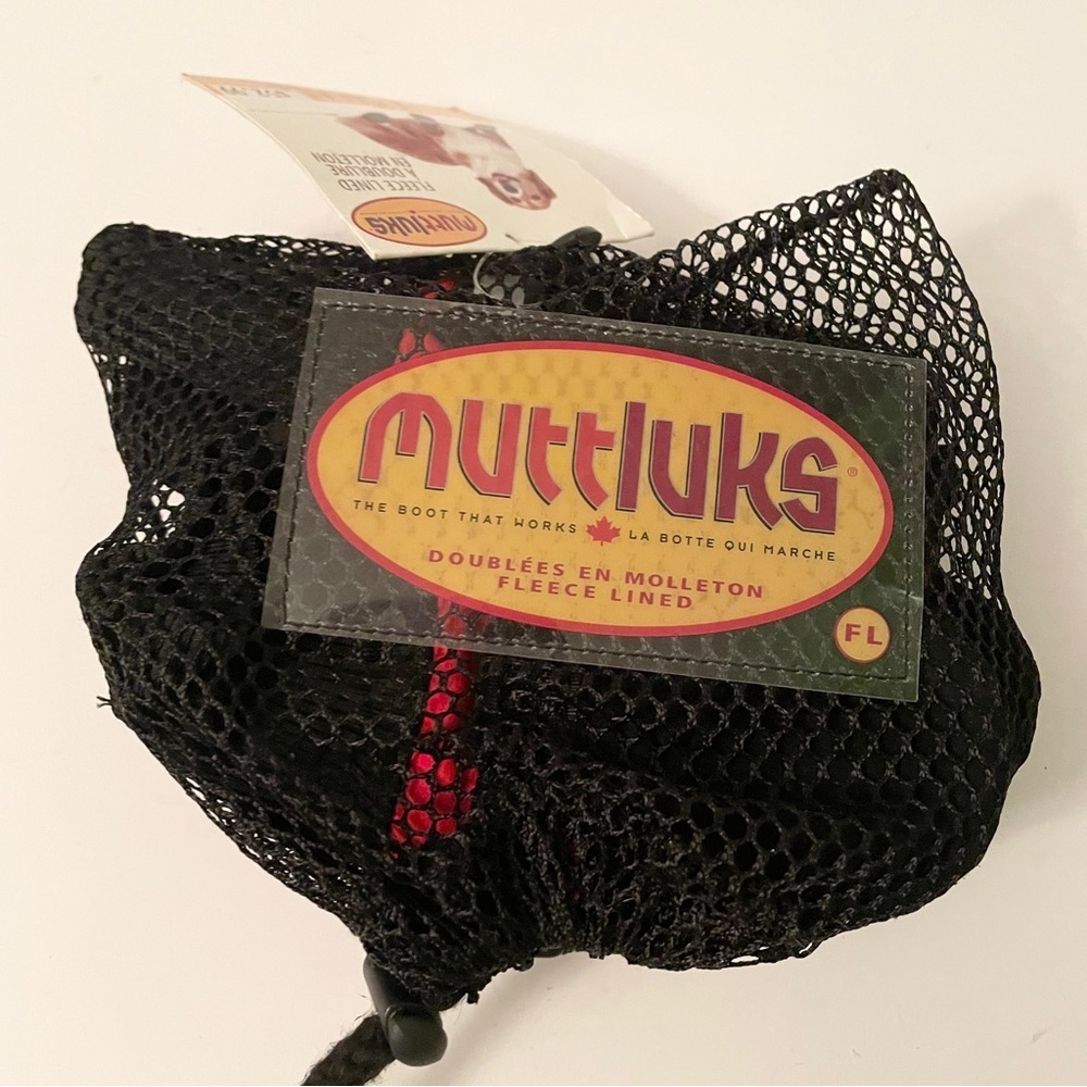 Muttluks Red Dog Winter Boots Fleece Lined XS Made in Canada